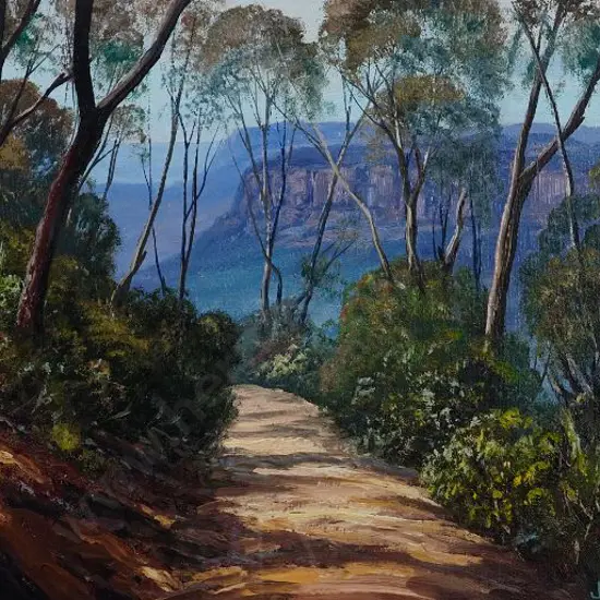 EMMETT, John (1927-) - A Cliff Walk