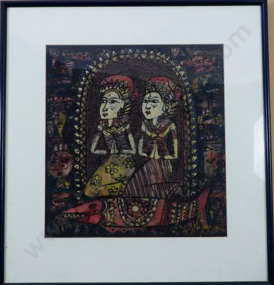 UNKNOWN - Balinese art Image 1++