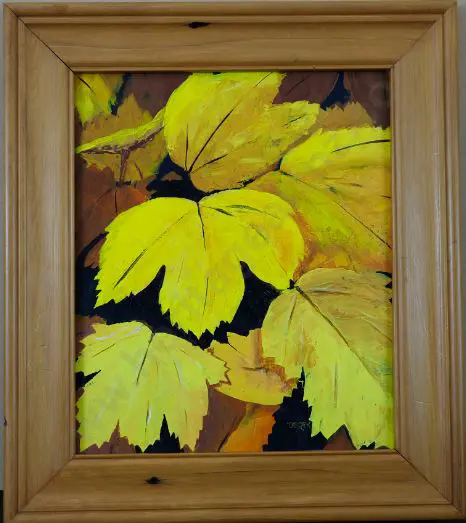 PARKER-LITTLE, Derek (-2014) - Autumn Leaves, Yellow Image 1++