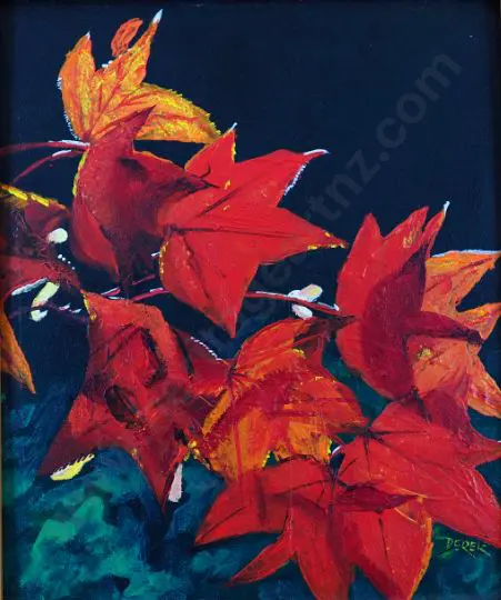 PARKER-LITTLE, Derek (-2014) - Autumn Leaves, Red Image 1++