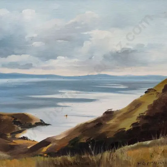 McALISTER, P.O. - From Breaker Bay, Wellington