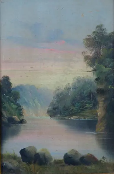 GARRATT, Henry Thomas (1875-1953) - Landscape Image 1++