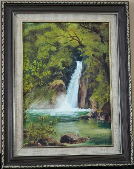 ROWE, P - Waterfall, Milford Track Image 1++