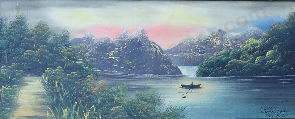 EAST, Charles (19th Cent.) - Domain in Queenstown Image 1++