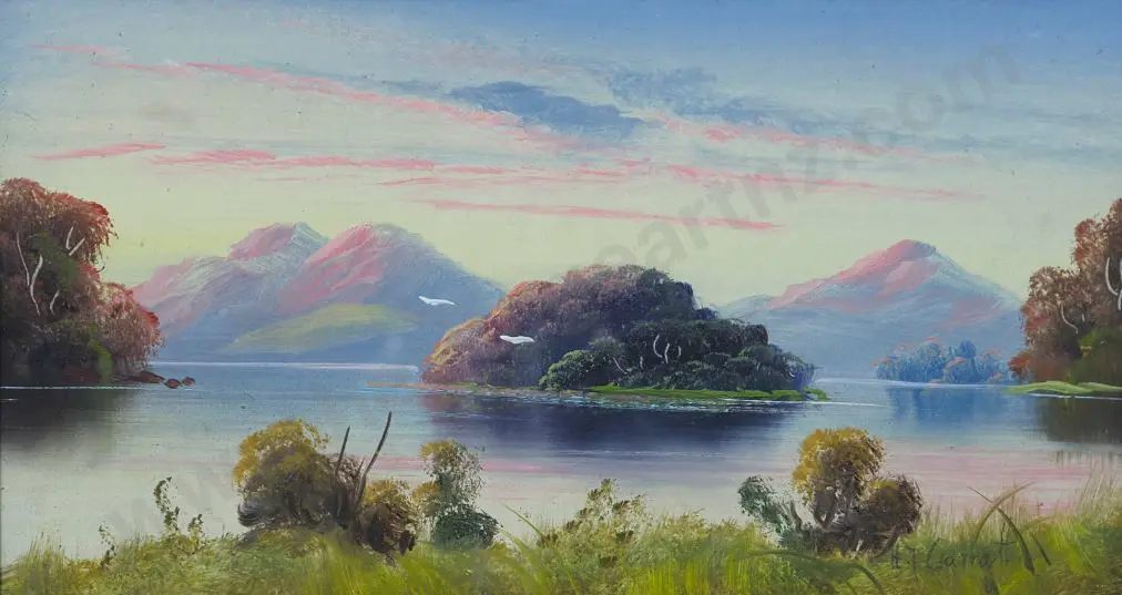 GARRATT, Henry Thomas (1875-1953) - Pelorous River Image 1++