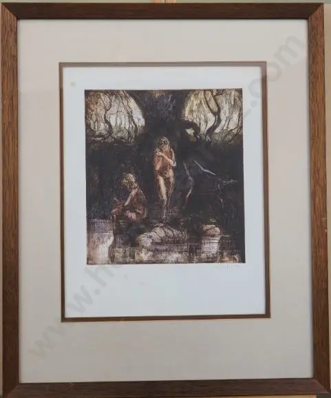 UNKNOWN Artist (A44) - River Nymphs Image 1++