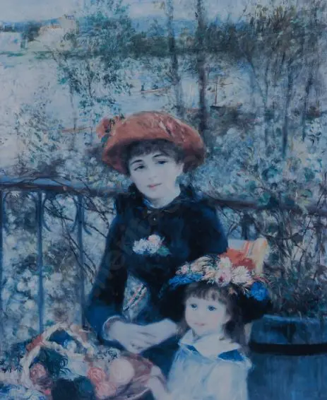 RENOIR, Pierre-Auguste (1841-1919) - Lady and Child out Shopping Image 1++