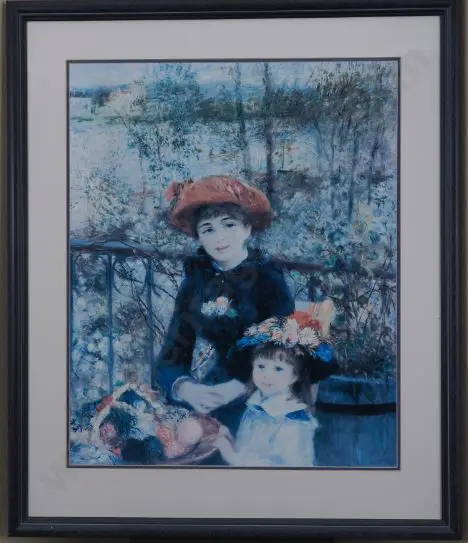 RENOIR, Pierre-Auguste (1841-1919) - Lady and Child out Shopping Image 1++