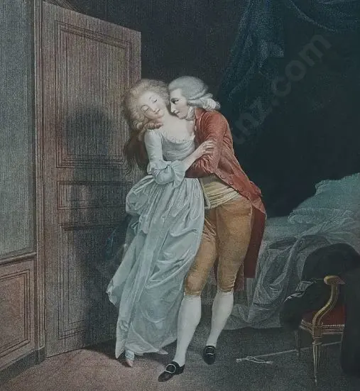 BOILLY, Louis-Leopold (1761-1845) - La Douce Resistance Image 1++
