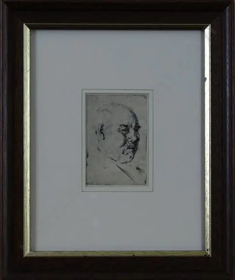 RICHARDSON, Harry Linley (1878-1947) - Portrait of Man Image 1++