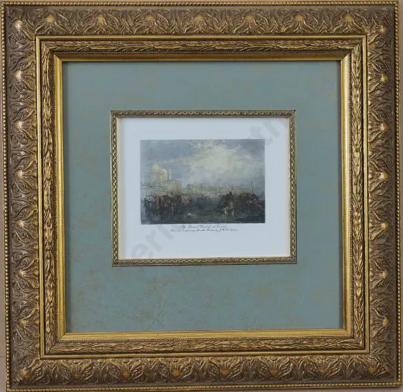 TURNER, Joseph  Mallord William (1775-1851) - The Grand Canal at Venice Image 1++