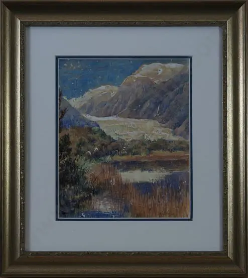 WITHERS, Mabel (1870-1956) - Mountain Glacier Image 1++