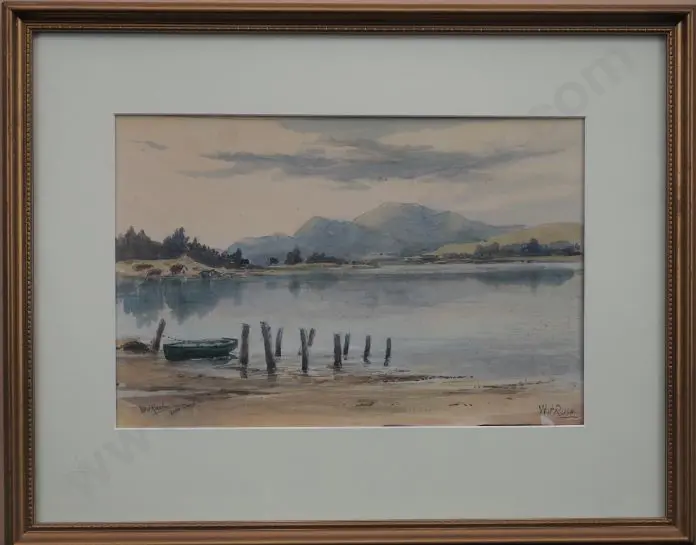 RUSH, William J. (1872-1965) - Lake Conaston Image 1++