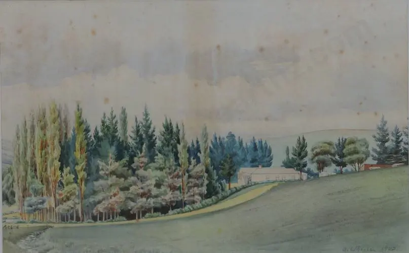 WHEALEN, A. (Early 20th Cent.) - Country Scene - Early 20th Century Image 1++