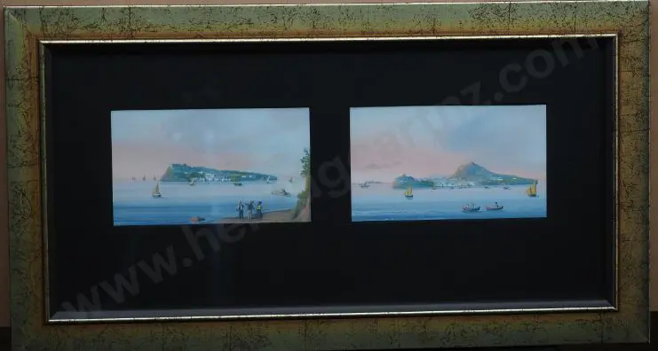 UNKNOWN Artist - Boats in Bay Image 1++