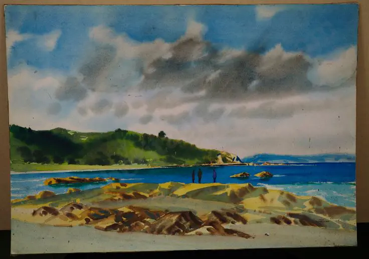 MAGURK, John (active 1950/60s) - Coastal scene Image 1++