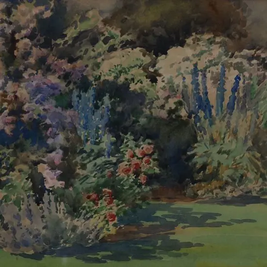 C.R. - The Garden at Dunshane 1930s