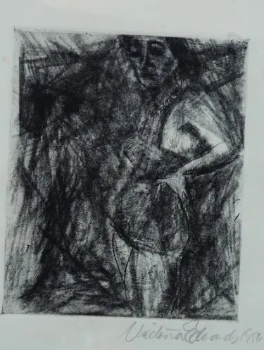 EDWARDS, Victoria (1948-) - Woman in Bathing Suit Image 1++