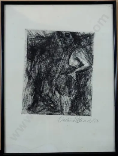 EDWARDS, Victoria (1948-) - Woman in Bathing Suit Image 1++