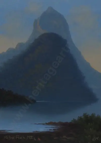 MADDEN, John McIntosh (1856-1923) - Mitre Peak Image 1++