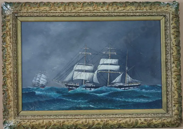 UNKNOWN - Sailing Ships (19th Cent.) Image 1++