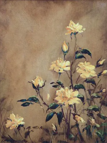 RASMUSSEN, Jan A. (21st Cent.) - Gold Roses Image 1++