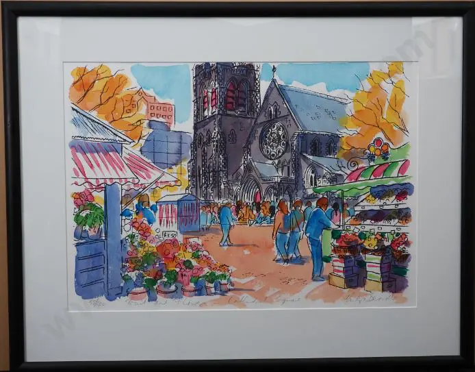 BEADLE, Philip (1959-) - Fruit and Flowers - Cathedral Square Image 1++
