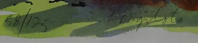 BEADLE, Philip (1959-) - Rangitoto from St Heliers Bay Image 1++