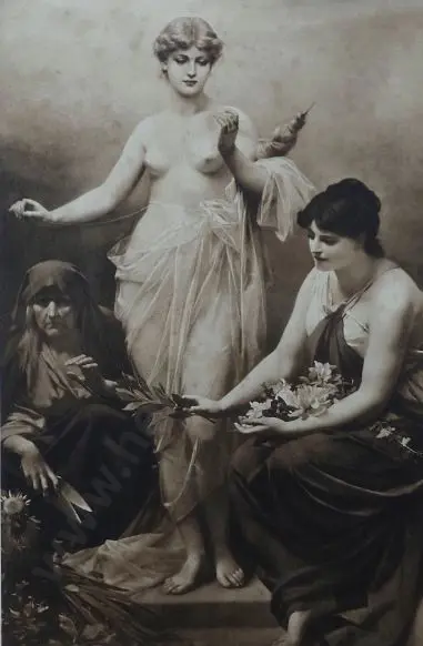 THUMANN, Paul (1834-1908) - The Three Fates Image 1++