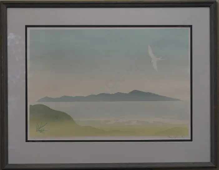 A42 - Unknown - Kapiti Island (stle of Malcolm Warr) Image 1++