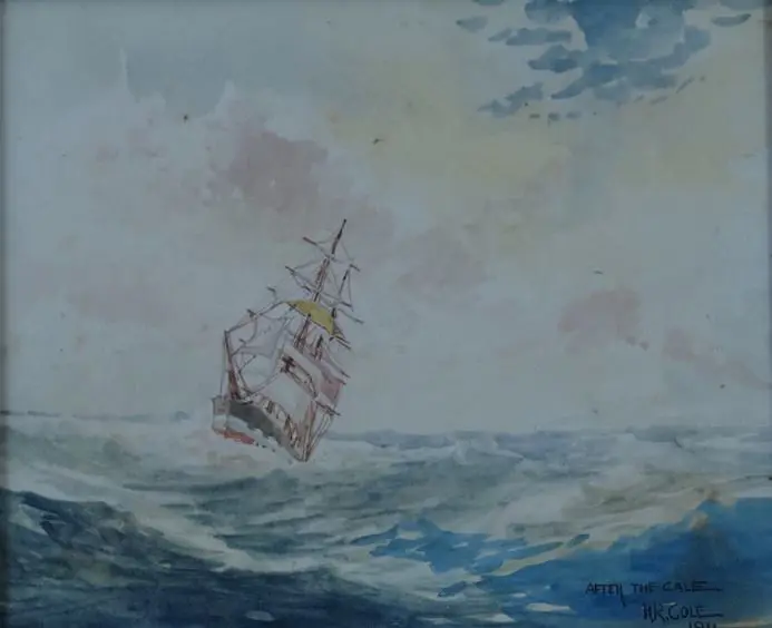 COLE, Herbert R (1890-1962) - After the Gale Image 1++