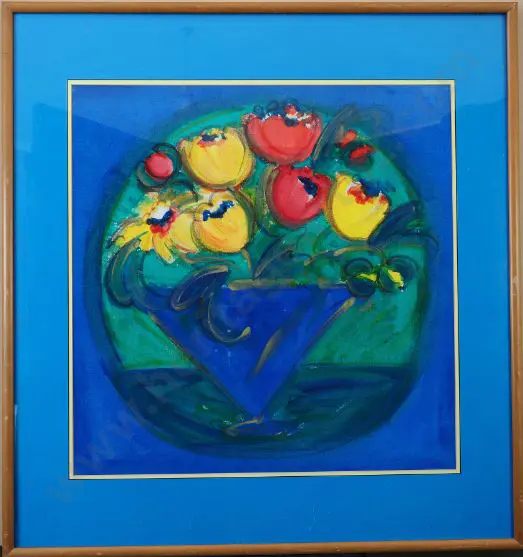 UNKNOWN - Tulips in Vase Image 1++