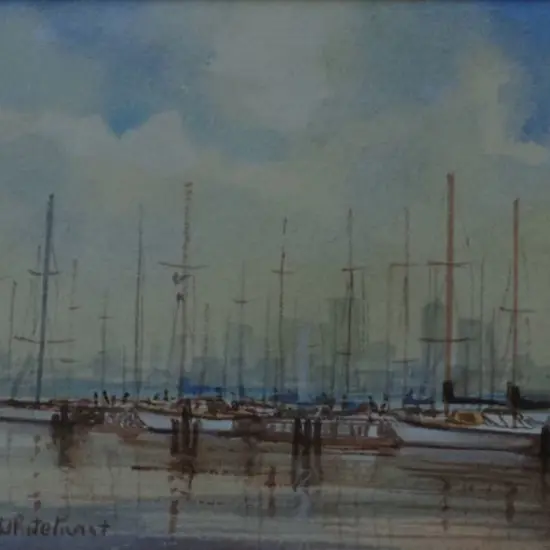 WHITEHURST, Bess (1916-2008) - From Gem Pier, Williamstown