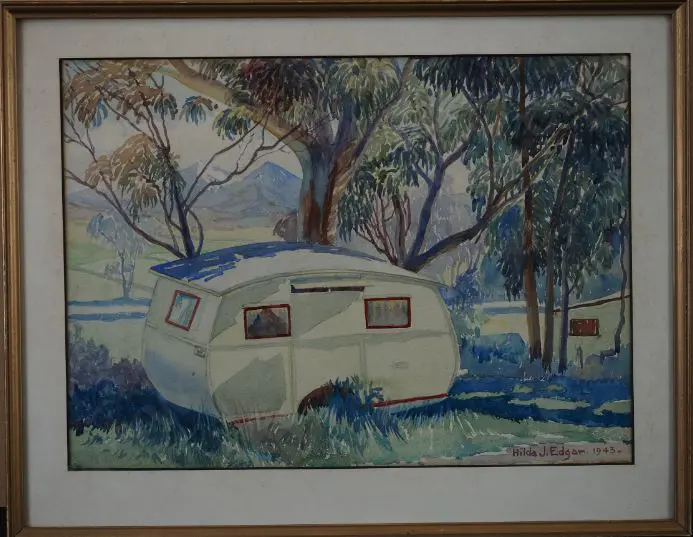 EDGAR, Hilda (1890-1966) - Caravan Image 1++