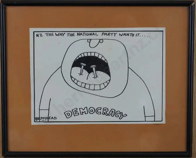 BROMHEAD, Peter (1933-) - The Way the National Party Wants It Image 1++