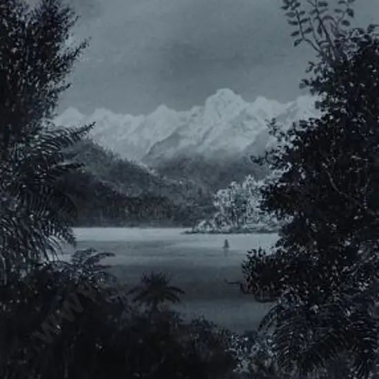 HAMMON, George Hamilton (1869-1960) - Mountain and Lake