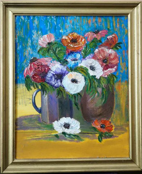 UNKNOWN - Flowers in Vase Image 1++