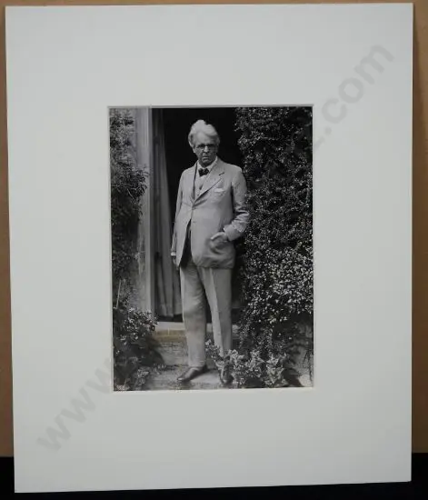 UNKNOWN - William Butler Yeats 1865-1939 - Irish Poet,  Writer and Nobel Prize Winner Image 1++