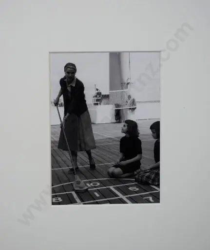 POPPER, Paul (1904-1977) - Grace Kelly on Liner to Monaco, April 1956 to marry Prince Rainier Image 1++