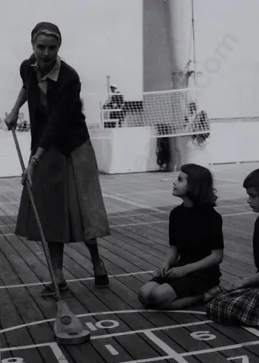 POPPER, Paul (1904-1977) - Grace Kelly on Liner to Monaco, April 1956 to marry Prince Rainier Image 1++