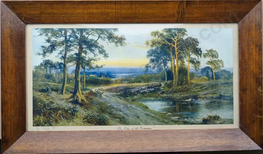 UNKNOWN - The Edge of the Common (Rural scene) Image 1++