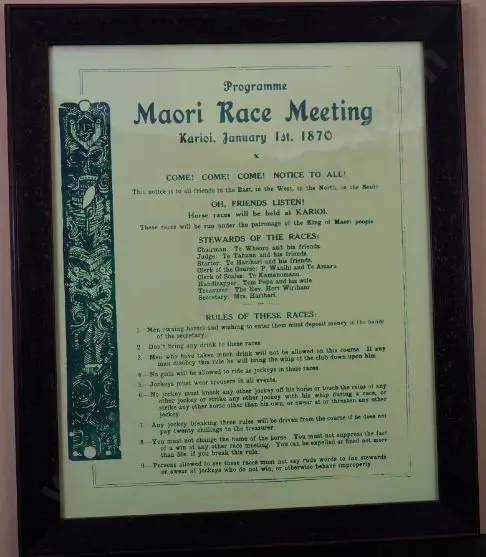 UNKNOWN - Maori Race Meeting 1870 Image 1++