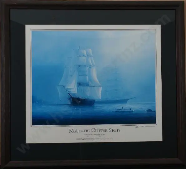 THOMPSON. Tim - Majestic Clipper Ships - Andrew Jackson & David Crockett Image 1++