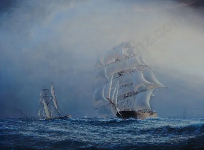 THOMPSON. Tim - Majestic Clipper Ships - Ariel &Taeping Image 1++