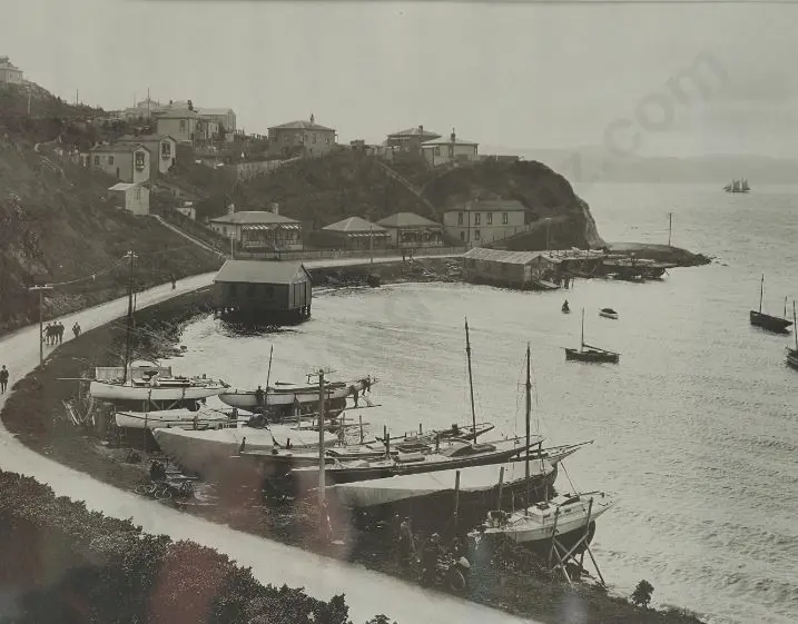 WELLINGTON Photo c. 1914 (Photographer unknown) - Balaena Bay, Wellington 1914 Image 1++