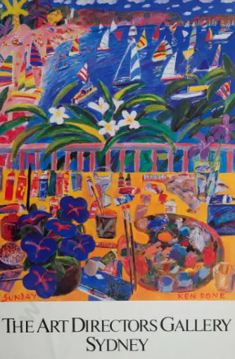 DONE, Ken (1940-) - Art Director's Gallery, Sydney Image 1++