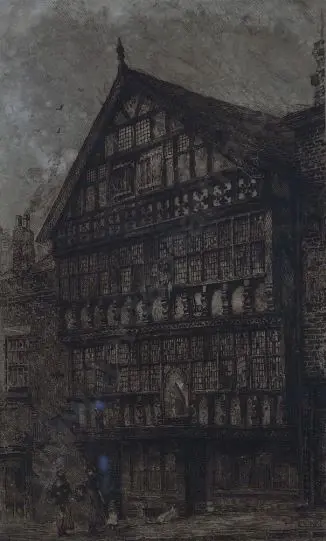 MONK - The Bear and Billet, Chester, 1892 Image 1++