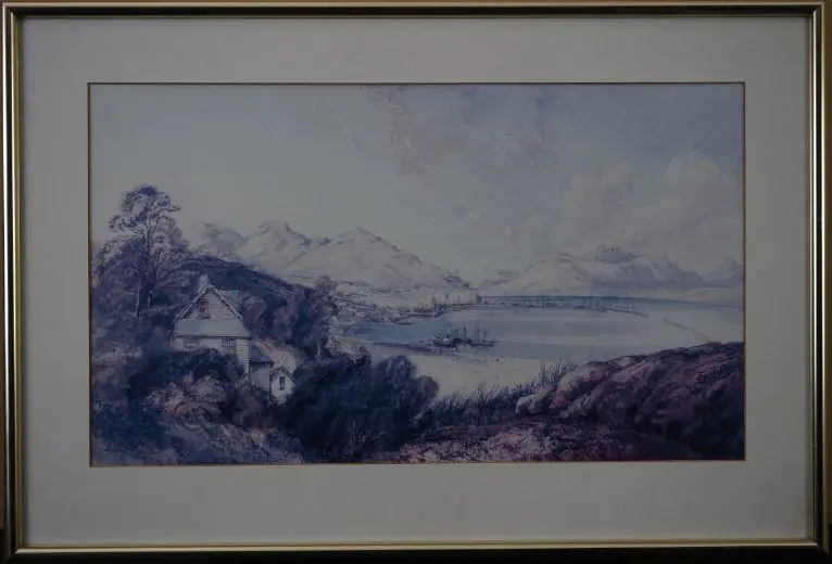 CANE, Thomas - Lyttelton Harbour, 1884 Image 1++