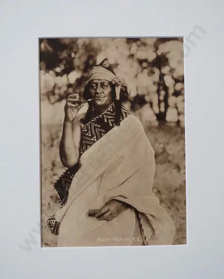 UNKNOWN - Maori Wahine, c.1910 Image 1++