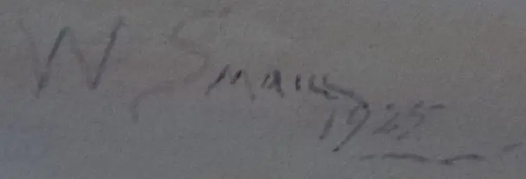 SMAILE, W. - Beach Scene, 1925 Image 1++